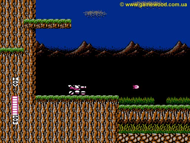 Скриншот игры Blaster Master (Chou-Wakusei Senki MetaFight) | Dendy (NES) | Универсальный танк