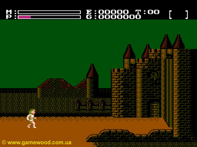 Скриншот игры Faxanadu | Dendy (NES) | У ворот замка