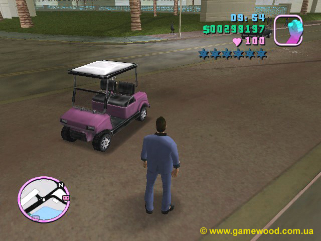 Скриншот игры Grand Theft Auto: Vice City | PC | Автомобиль Caddie