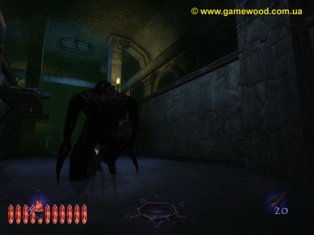 Скриншот игры Thief 3: Deadly Shadows («Thief 3: Тень смерти») | PC | Тварь Язычников