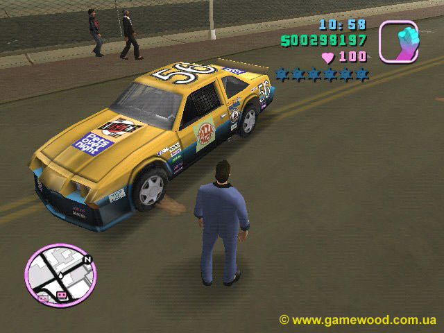 Скриншот игры Grand Theft Auto: Vice City | PC | Автомобиль Hotring Racer № 2