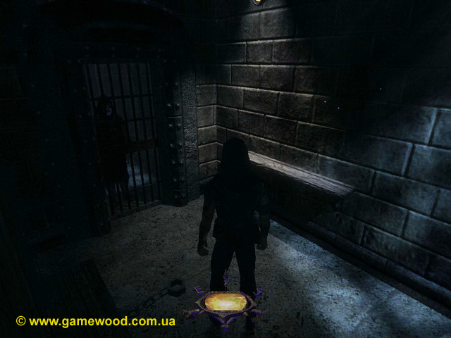 Скриншот игры Thief 3: Deadly Shadows («Thief 3: Тень смерти») | PC | В тюрьме
