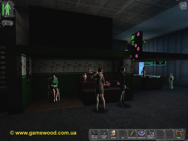 Скриншот игры Deus Ex | PC | На рынке Ван-Чай