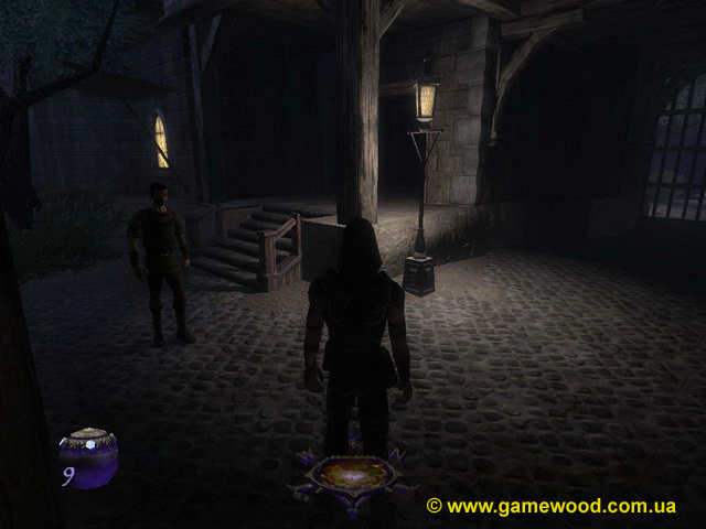 Скриншот игры Thief 3: Deadly Shadows («Thief 3: Тень смерти») | PC | Южный квартал