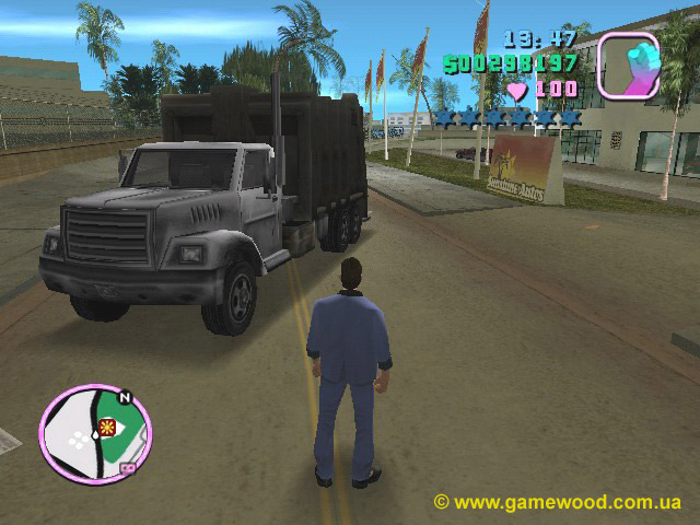 Скриншот игры Grand Theft Auto: Vice City | PC | Автомобиль Trashmaster