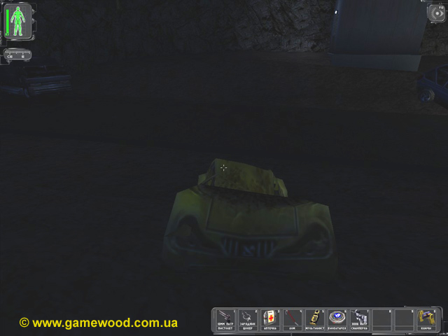 Скриншот игры Deus Ex | PC | Заброшенная бензоколонка