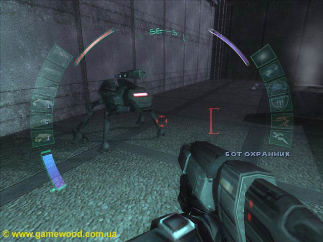 Скриншот игры Deus Ex: Invisible War | PC | Опасный «охранник»