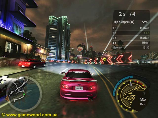 Скриншот игры Need for Speed: Underground 2 | PC | Одна из лучших машин