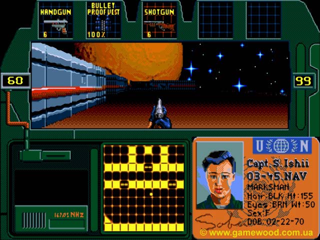 Скриншот игры Zero Tolerance | Sega Mega Drive 2 (Genesis) | Начало пути