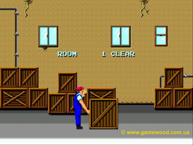 Скриншот игры Shove It! The Warehouse Game (Sokoban) | Sega Mega Drive 2 (Genesis) | Задача выполненаы