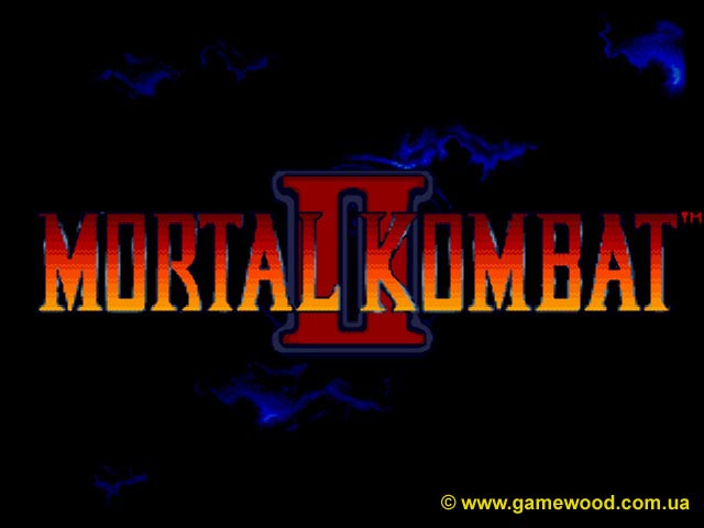 Скриншот игры Mortal Kombat 2 («Смертельный бой 2») | Sega Mega Drive 2 (Genesis) | Главная заставка