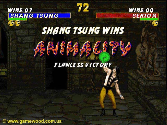 Скриншот игры Mortal Kombat 3 («Смертельный бой 3», «Мортал Комбат 3») | Sega Mega Drive 2 (Genesis) | Animality