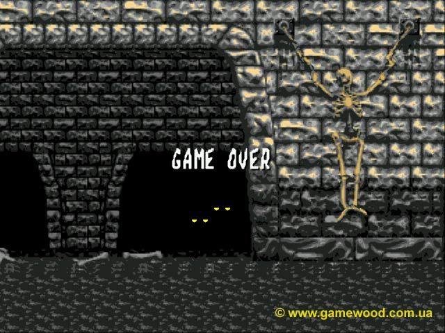 Скриншот игры Mortal Kombat («Мортал Комбат») | Sega Mega Drive 2 (Genesis) | Конец игры