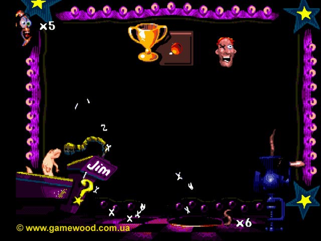 Скриншот игры Earthworm Jim 2 («Червяк Джим 2») | Sega Mega Drive 2 (Genesis) | Викторина