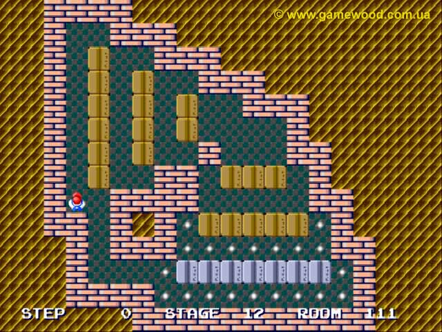 Скриншот игры Shove It! The Warehouse Game (Sokoban) | Sega Mega Drive 2 (Genesis) | Комната 111