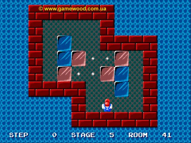 Скриншот игры Shove It! The Warehouse Game (Sokoban) | Sega Mega Drive 2 (Genesis) | Комната 41