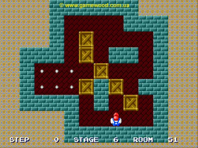Скриншот игры Shove It! The Warehouse Game (Sokoban) | Sega Mega Drive 2 (Genesis) | Комната 51