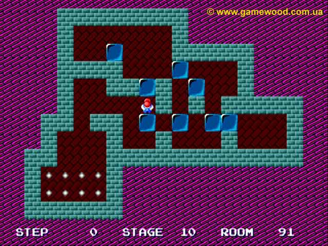 Скриншот игры Shove It! The Warehouse Game (Sokoban) | Sega Mega Drive 2 (Genesis) | Комната 91