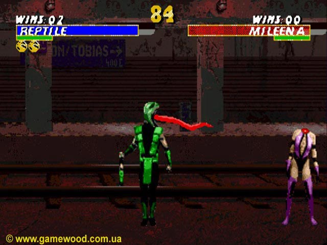 Скриншот игры Ultimate Mortal Kombat 3 («Смертельный бой 3. Дополненная версия», «Супер Мортал Комбат 3») | Sega Mega Drive 2 (Genesis) | Немножко поужинал