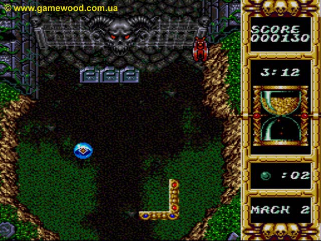 Скриншот игры Bad Omen (Devilish, Devilish: The Next Possession) | Sega Mega Drive 2 (Genesis) | Игра дьявола