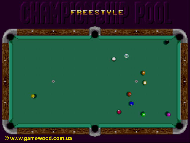 Скриншот игры Championship Pool | Sega Mega Drive 2 (Genesis) | Свободный стиль