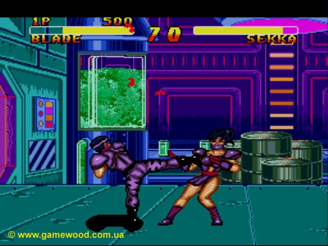 Скриншот игры Double Dragon 5: The Shadow Falls | Sega Mega Drive 2 (Genesis) | Подпольные бои