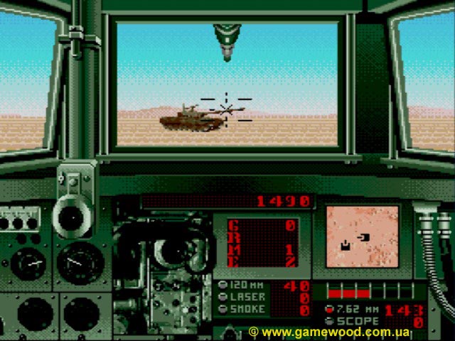 Скриншот игры Garry Kitchen's Super Battletank: War in the Gulf | Sega Mega Drive 2 (Genesis) | Еще одна медаль