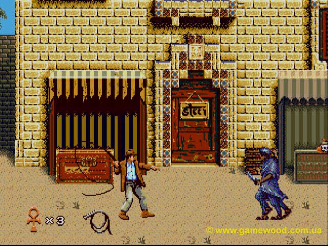 Скриншот игры The Young Indiana Jones: Chronicles | Sega Mega Drive 2 (Genesis) | Сейчас кто-то отведает кнута