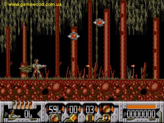 Скриншот игры Universal Soldier | Sega Mega Drive 2 (Genesis) | Универсальный солдат
