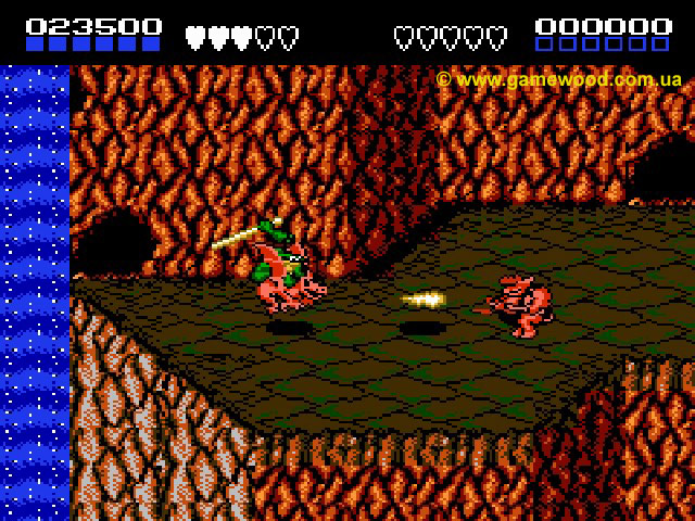 Скриншот игры Battletoads | Dendy (NES) | На коне