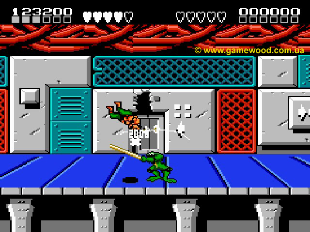 Скриншот игры Battletoads & Double Dragon: The Ultimate Team | Dendy (NES) | Игра в бейсбол