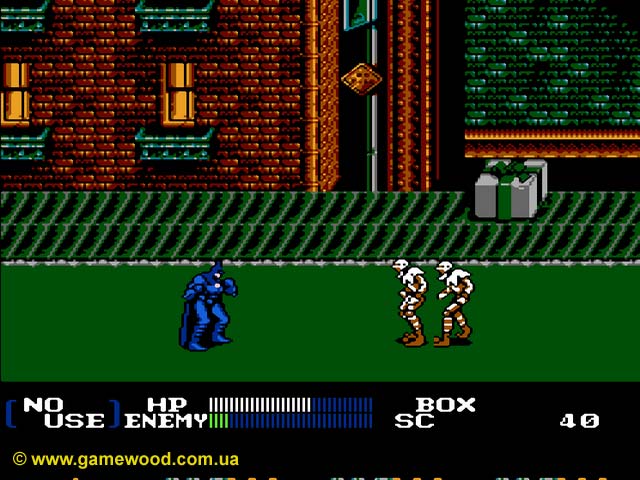 Скриншот игры Batman 3 (Batman Returns) | Dendy (NES) | Враги должны быть уничтожены