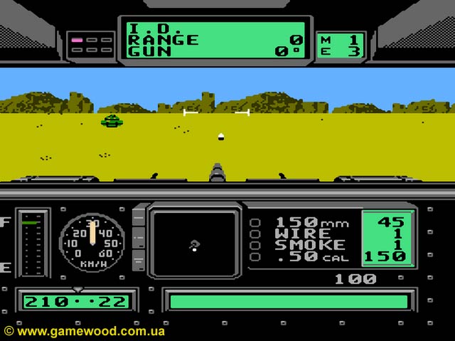 Скриншот игры Battle Tank | Dendy (NES) | На поле битвы