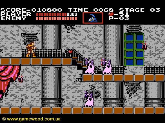 Скриншот игры Castlevania | Dendy (NES) | И снова Дракула