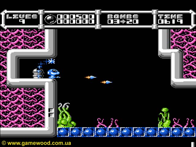 Скриншот игры Cybernoid: The Fighting Machine | Dendy (NES) | Цель уничтожена