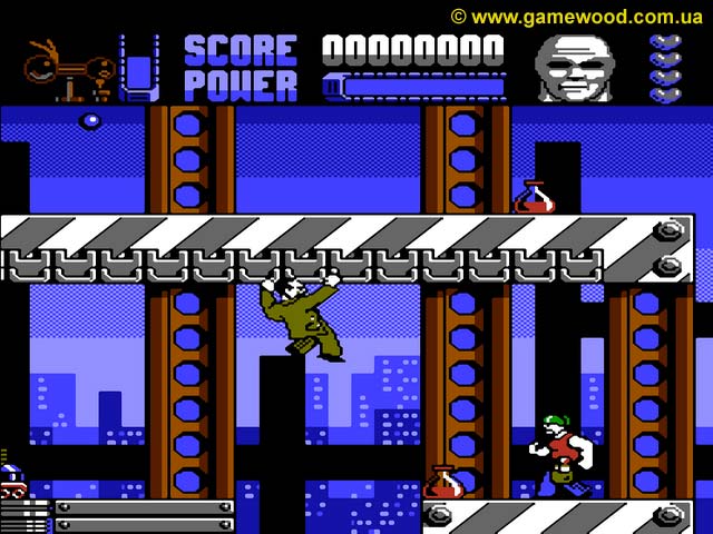 Скриншот игры Darkman | Dendy (NES) | Человек в маске