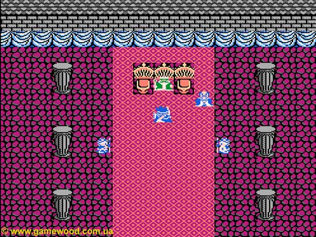 Скриншот игры Dragon Warrior 3 | Dendy (NES) | Королевский дворец