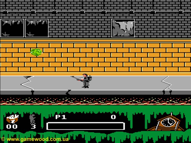 Скриншот игры Ghostbusters 2 | Dendy (NES) | Охота на призраков