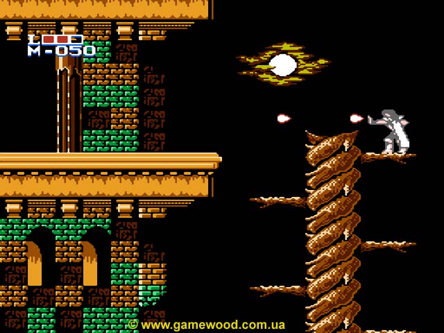 Скриншот игры Holy Diver | Dendy (NES) | Логово зверя