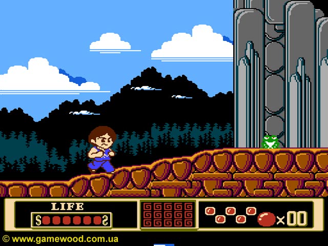 Скриншот игры Jackie Chan's Action Kung Fu | Dendy (NES) | Мастер единоборств