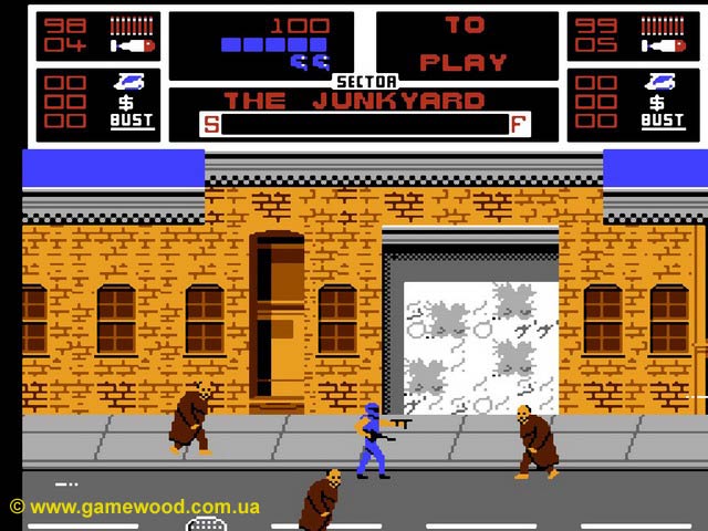 Скриншот игры Narc | Dendy (NES) | Наведение порядка