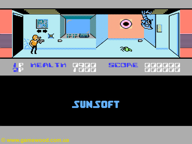 Скриншот игры Xenophobe | Dendy (NES) | Огонь на поражение
