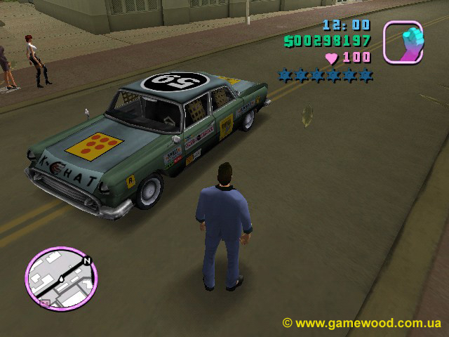 Скриншот игры Grand Theft Auto: Vice City | PC | Автомобиль Bloodring Banger № 1