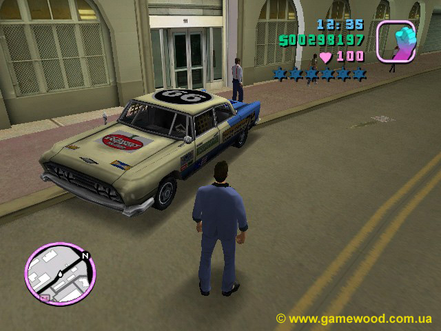 Скриншот игры PGrand Theft Auto: Vice City | PC | Автомобиль Bloodring Banger № 2