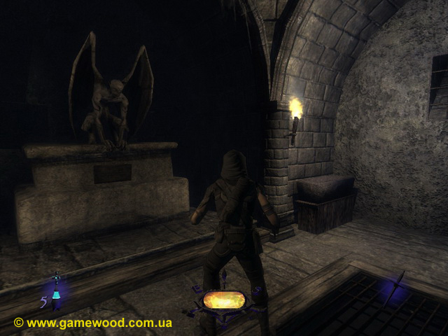 Скриншот игры Thief 3: Deadly Shadows («Thief 3: Тень смерти») | PC | Катакомбы