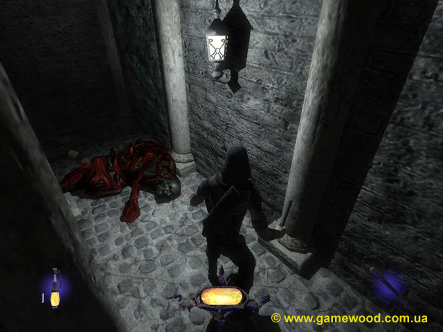 Скриншот игры Thief 3: Deadly Shadows («Thief 3: Тень смерти») | PC | Мёртвая Гамалл