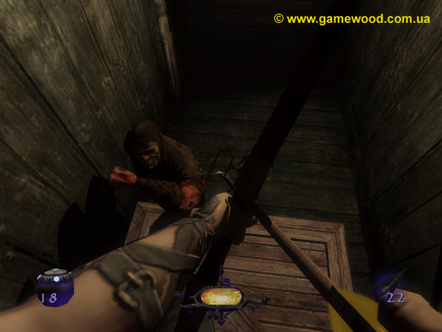 Скриншот игры Thief 3: Deadly Shadows («Thief 3: Тень смерти») | PC | Пора испытать на нём стрелы