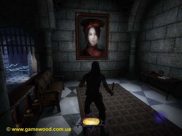 Скриншот игры Thief 3: Deadly Shadows («Thief 3: Тень смерти») | PC | Надо забрать эту картину