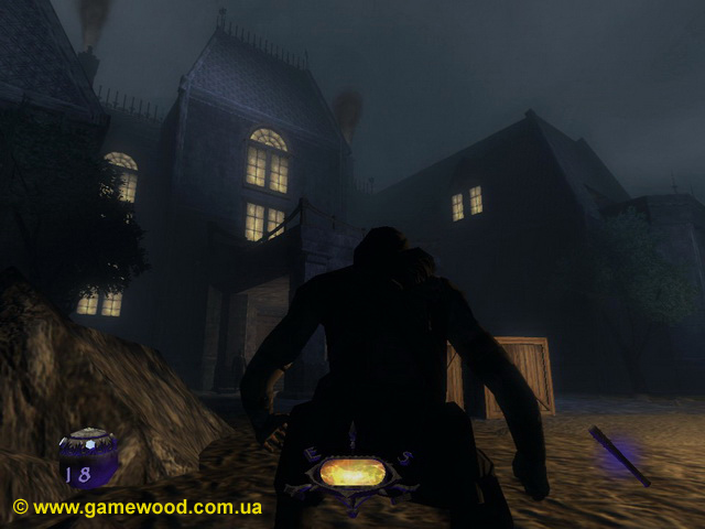 Скриншот игры Thief 3: Deadly Shadows («Thief 3: Тень смерти») | PC | Окресности особняка