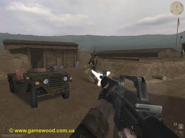 Скриншот игры Vietcong | PC | На базе